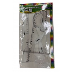 SET GEOMETRIA 30CM 4UN TORRE