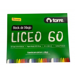 BLOCK DIBUJO LICEO 60 TORRE
