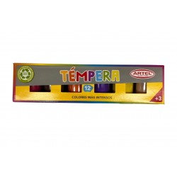 TEMPERA 12COL 15ML ARTEL