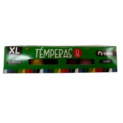 TEMPERAS XL 22ML 12COL TORRE