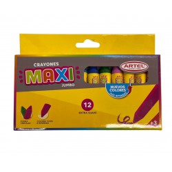 CRAYONES MAXI JUMBO 12COL...