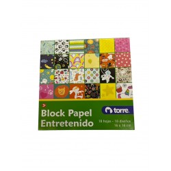 BLOCK PAPEL ENTRETENIDO...