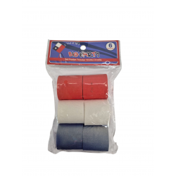 SET FESTON TRICOLOR  6UN