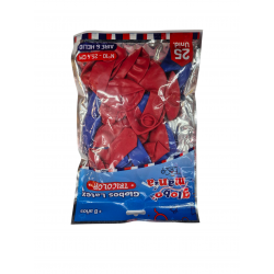 GLOBOS LATER TRICOLOR N10 25UN