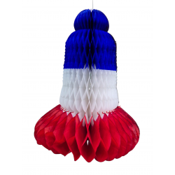 ADORNO CAMPANA TRICOLOR...