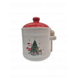 SALERO C/CUCHARA CERAMICA...